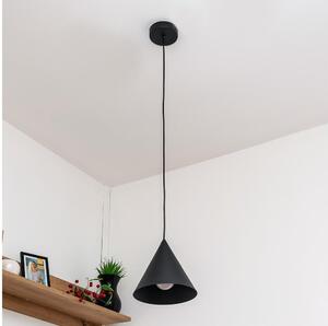 Lustr na lanku ETNA II 1xE27/15W/230V pr. 18,5 cm černá