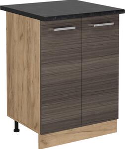 Spodní skříňka kuchyňské linky Vicco R-Line Ušlechtilá šedá 60 cm , PD Antracit, Model 53965