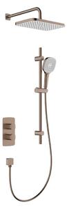 KFA Armatura 5759-301-34 - Sprchová sada s term. podom. baterií MALAGA rose gold