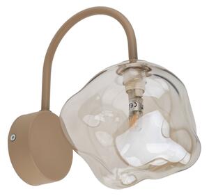Brilagi - Nástěnná lampa VULCANO 1xG9/8W/230V béžová/kouřová béžová