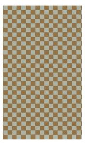 Balicí papír Checker Mint / Ocher – 10 m