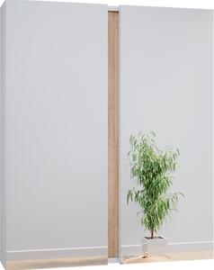 Koupelnová zrcadlová skříňka Vicco Gloria Bílá 70.4 x 84 cm se 2 dvířky, Model 40879