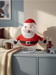Sinsay - Vánoční LED lampička ve tvaru Santa Clause - červená