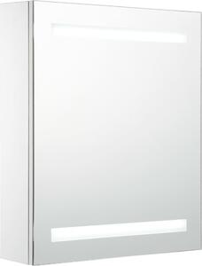 LED koupelnová skříňka se zrcadlem 50 x 13,5 x 60 cm