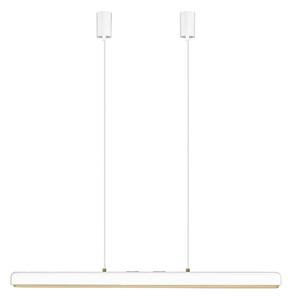 Umage Závěsné LED linearní svítidlo Hazel Branch, 24W, d. 100 cm, 2700-6000K Barva: Bílá-ocel