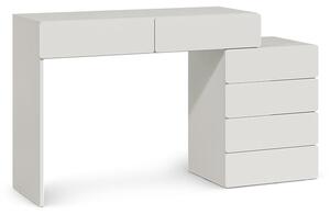 Toaletní stolek Vicco Alvia Bílá 100 cm se 6 zásuvkami, Model 61406