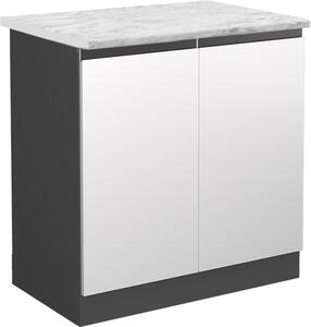 Skříňka pod dřez Vicco R-Line Bílá 80 cm PD Mramor, Model 45650