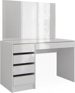 Toaletní stolek Vicco Sherry Bílá/zlatá 120 cm se zrcadlem, Model 47709