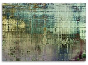 Obraz na plátně Abstraktní zelená - 60x40 cm