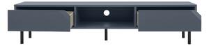 Tmavě modrý TV stolek 177x39 cm Corner - Tenzo