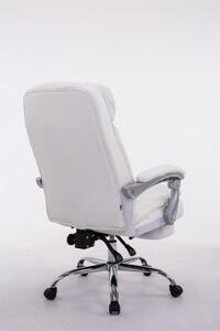 Kancelářská židle slonová kost bílá