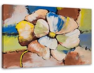 Obraz na plátně Květiny Vícebarevné - 120x80 cm