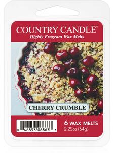 Country Candle Cherry Crumble vosk do aromalampy 64 g