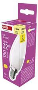 ŽÁROVKA LED CLS SVÍČKA 2,5W 350LM E14 WW