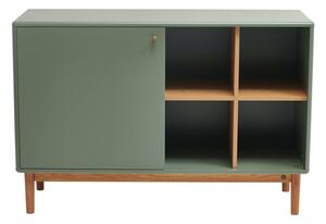 Zelená nízká komoda 118x80 cm Color Living - Tom Tailor for Tenzo