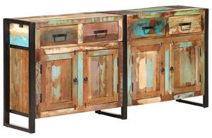 Příborník 172 x 35 x 80 cm masivní recyklované dřevo 321697