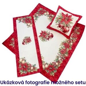 Vánoční gobelínové ubrusy - Vánoční hvězda 100x100