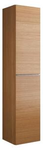 Skříňka burgbad Fiumo, výška 160 cm, šířka 35 cm, hloubka 32 cm, 2 dveře, otevírání zleva, s úchytkou G0146