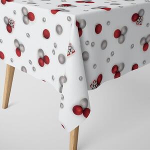 Vánoční ubrusy a běhouny SOFT 70x70 Obšitý okraj 1 cm