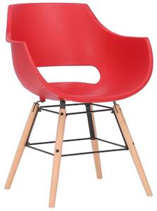 Židle Priscilla red