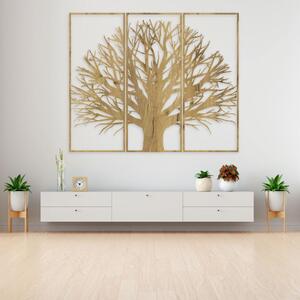 Třídílný obraz na zeď strom života | SENTOP HDF0199
