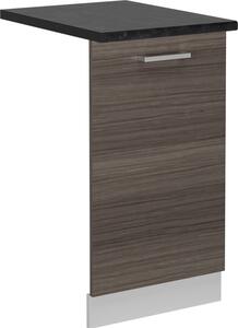 Čelní panel myčky Vicco R-Line Ušlechtilá šedá 45 cm , PD Antracit, Model 54997