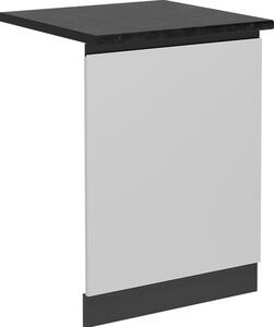 Čelní panel myčky Vicco R-Line Bílá 60 cm , PD Antracit, Model 55121