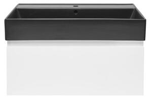 Koupelnová skříňka s umyvadlem SAT B-WAY 79x30x45 cm bílá lesk BWAY80WU2B