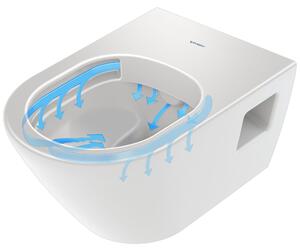 DURAVIT 45780900A1 Závěsný WC set 540 mm D-Neo White,TS