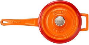 Rendlík Ø 16 cm, 1,35 l, litinový, oranžový LAVA METAL LVYSOS16K2OR