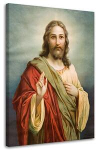 Obraz na plátně Ježíš Kristus - 80x120 cm