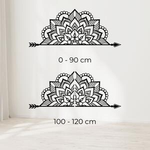 Mandala na zeď - Moderní dřevěná dekorace v boho stylu | SENTOP HDF0492