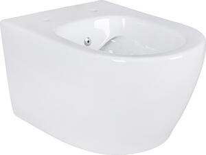 Závěsné WC bez obruby s funkcí taharet/bidet/sprcha WC Bílá hygienická sprcha