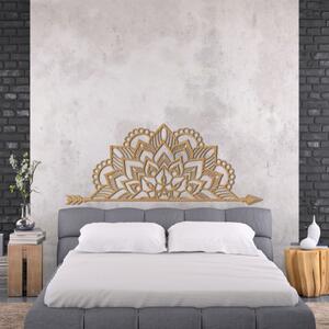 Mandala na zeď - Moderní dřevěná dekorace v boho stylu | SENTOP HDF0492