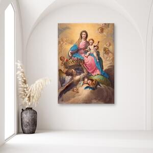 Obraz na plátně RELIGIÓZNÍ Panna Marie s dítětem - 40x60 cm