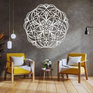 Elegantní dřevěná nástěnná dekorace mandala Mollis | SENTOP HDF0250