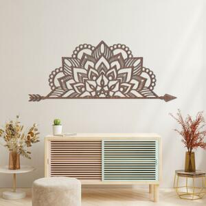 Mandala na zeď - Moderní dřevěná dekorace v boho stylu | SENTOP HDF0492