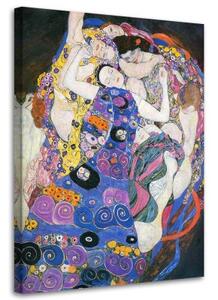 Obraz na plátně REPRODUKCE Gustav Klimt - Panny - 70x100 cm