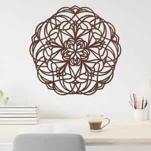 Vyřezávaná dřevěná dekorace mandala míru Serena I SENTOP PR0250