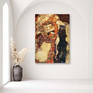 Obraz na plátně REPRODUKCE Nevěsta - G.Klimt, - 40x60 cm