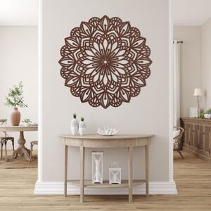 Dřevěná nástěnná dekorace mandala květina I SENTOP PR0252