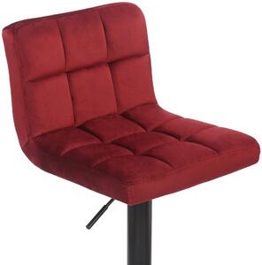 Barová židle Bobby červená
