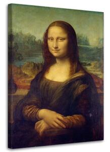 Obraz na plátně REPRODUKCE Mona Lisa - Da Vinci, - 40x60 cm