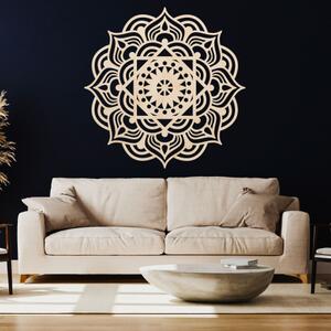 Dřevěná dekorace na stěnu mandala | ROMANCE 3993 PR0353