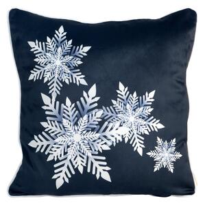 VÁNOČNÍ DEKORAČNÍ POVLAK NA POLŠTÁŘ CAROL02 60X60 CM VZOROVANÝ