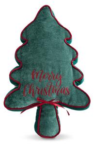 VÁNOČNÍ DEKORAČNÍ POLŠTÁŘ CHRISTMAS TREE 45X70 CM VÍCEBAREVNÝ
