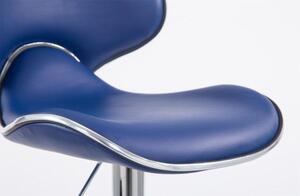 Barová židle Tru modrá