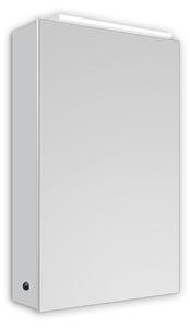 Zrcadlová skříňka s osvětlením Talos Mirage 40x60x13,1 cm - kvalitní hliníkový korpus s kolébkovým spínačem - světelné zrcadlo s neutrálním bílým světlem - koupelnová zrcadlová skříňka