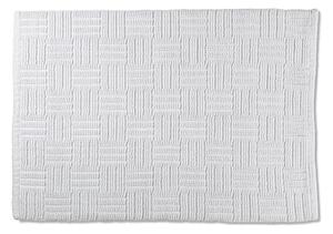 Bílá bavlněná koupelnová předložka Kela Leana, 50 x 80 cm