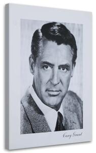 Obraz na plátně Portrét herce Caryho Granta - 40x60 cm
